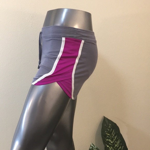 NIKE FIT Grey cotton polyester shorts size XS - Picture 2 of 7